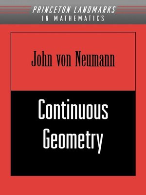 cover image of Continuous Geometry